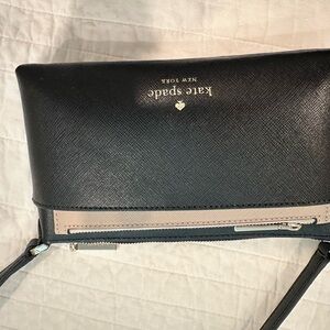 Kate Spade Black and Cream Crossbody Bag